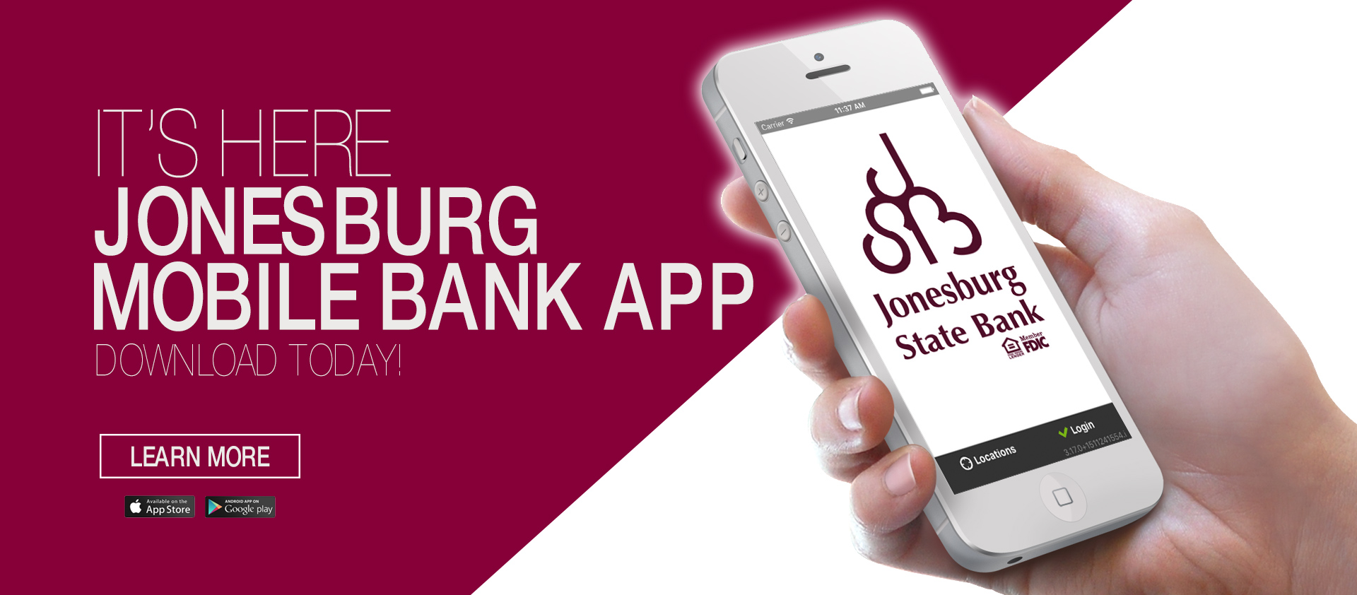 JSB_MobileApp_Slide Jonesburg State Bank