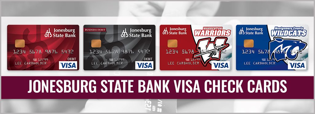 Jonesburg State Bank Visa Check Cards
